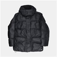 Rains Puffer Coat / Size 3XS / Short / Mens / Black / Polyurethane - 3XS Regular