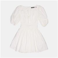 Rotate Birger Christensen Dress / Size 6 / Short / Womens / White / Cotton