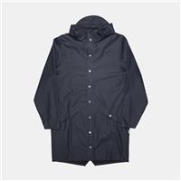 Rains Long Jacket / Size M / Mens / Blue / Polyurethane - M Regular