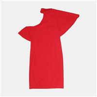 Quiz Dress / Size 10 / Short / Womens / Red / Polyester - 10 Petites