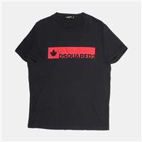 DSQUARED2 T-Shirt / Size 2XL / Mens / Black / Cotton