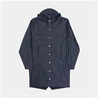 Rains Long Jacket / Size M / Mid-Length / Mens / Blue / Polyester