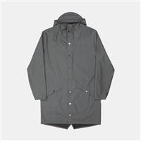 Rains Long Jacket / Size S / Mid-Length / Mens / Grey / Polyester