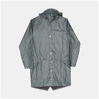 Rains Long Jacket / Size XS / Mid-Length / Womens / Green / Polyester