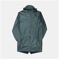 Rains Long Jacket / Size S / Mid-Length / Mens / Green / Polyester