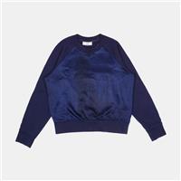 AMI Alexandre mattiussi Pullover Sweatshirt / Size 34 / Mens / Blue / Cotton - 34 Regular