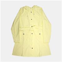 Rains Curve Jacket / Size S / Mid-Length / Womens / Yellow / Polyester - S Regular