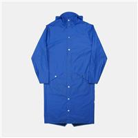 Rains Longer Jacket / Size M / Mens / Blue / Polyester