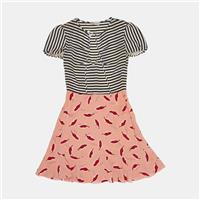 RED Valentino Dress / Size 38 / Midi / Womens / MultiColoured / Silk