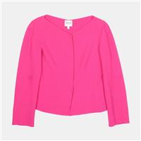 Armani Collezioni Cardigan / Size 42 / Womens / Pink / Acrylic Blend
