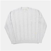 Abc Cable Knit Jumper / Size S / Mens / Grey / Cotton