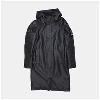 Rains Glacial Parka / Size 2XS / Long / Mens / Black / Polyurethane - 2XS Regular