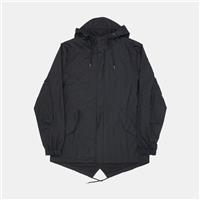 Rains Fishtail Jacket / Size L / Short / Mens / Black / Polyurethane - L Regular