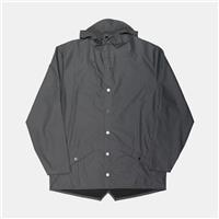 Rains Jacket / Size M / Mid-Length / Mens / Grey / Polyester