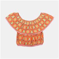 Topshop Top / Size 6 / Womens / Orange / Cotton