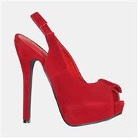 Deep 7 Heels / UK 3 / Womens / Red