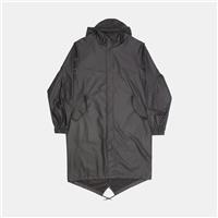 Rains Fishtail Parka / Size S / Mid-Length / Mens / Black / Polyester - S Regular