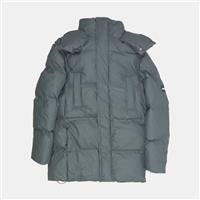 Rains Boxy Puffer Parka / Size XS / Mens / Grey / Polyurethane
