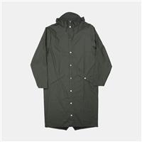 Rains Longer Jacket / Size M / Long / Mens / Green / Polyurethane