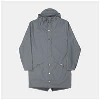 Rains Long Jacket / Size M / Long / Mens / Grey / Polyester