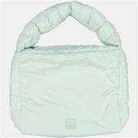 Rains Blue Puffer Loop Shopper Mini Shoulder Tote Bag / Womens / Blue / Pol...