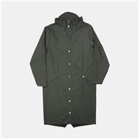 Rains Longer Jacket / Size M / Mens / Green / Polyester