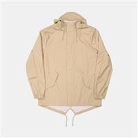 Rains Fishtail Jacket / Size XS / Mid-Length / Mens / Beige / Polyester