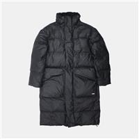 Rains Long Block Puffer Coat / Size S / Long / Mens / Black / Polyurethane - S Regular