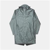 Rains Long Jacket / Size XS / Long / Mens / Green / Polyurethane - XS Regular