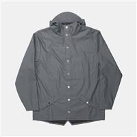 Rains Jacket / Size M / Mens / Grey / Polyurethane - M Regular