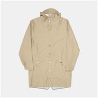 Rains Long Jacket / Size XS / Long / Mens / Beige / Polyester
