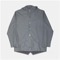 Rains Jacket / Size XS / Mid-Length / Mens / Grey / Polyurethane - XS Regular