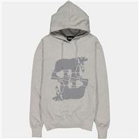 RBURN Grey Men's Hoodie Size L / Size L / Mens / Grey / Cotton / RRP &pound;120.00