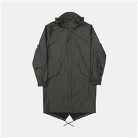 Rains Fishtail Parka / Size S / Mens / Green / Polyurethane