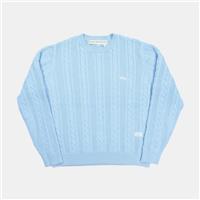 Abc. Cable Knit Jumper / Size 2XL / Mens / Blue / Cotton - 2XL Regular