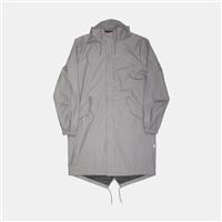 Rains Fishtail Parka / Size L / Long / Mens / Grey / Polyurethane