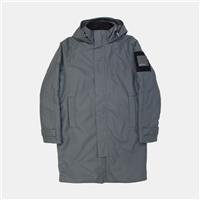 Rains Glacial Coat / Size S / Mid-Length / Mens / Grey / Polyester - S Regular