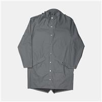 Rains Jacket / Size S / Mid-Length / Womens / Grey / Polyurethane - S Regular