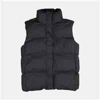 Rains Boxy Puffer Vest / Size M / Mid-Length / Mens / Black / Polyester - M Regular