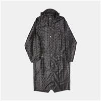 Rains Longer Jacket / Size M / Long / Mens / Black / Polyurethane - M Regular