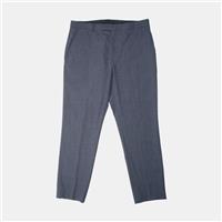 Jaeger Trousers / Size M / Mens / Blue / Wool - M Regular
