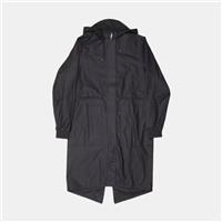 Rains String Parka / Size S / Mens / Black / Polyester