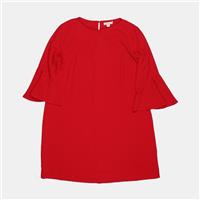 Finery Dress / Size 18 / Knee Length / Womens / Red / Polyester - 18 Regular