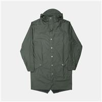 Rains Long Jacket / Size S / Long / Mens / Green / Polyurethane - S Regular