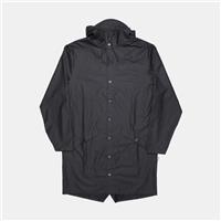 Rains Long Jacket / Size XS / Long / Mens / Black / Polyurethane - XS Regular