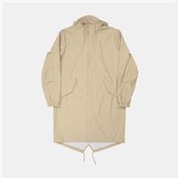 Rains Fishtail Parka / Size L / Mens / Beige / Polyester
