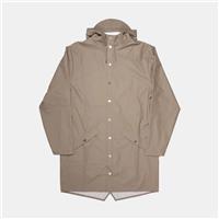 Rains Long Jacket / Size L / Mens / Beige / Polyester