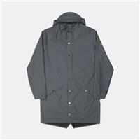 Rains Long Jacket / Size S / Long / Mens / Grey / Polyester