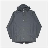 Rains Jacket / Size M / Short / Mens / Grey / Polyurethane - M Regular