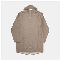 Rains Long Jacket / Size XS / Long / Mens / Brown / Polyurethane - XS Regular